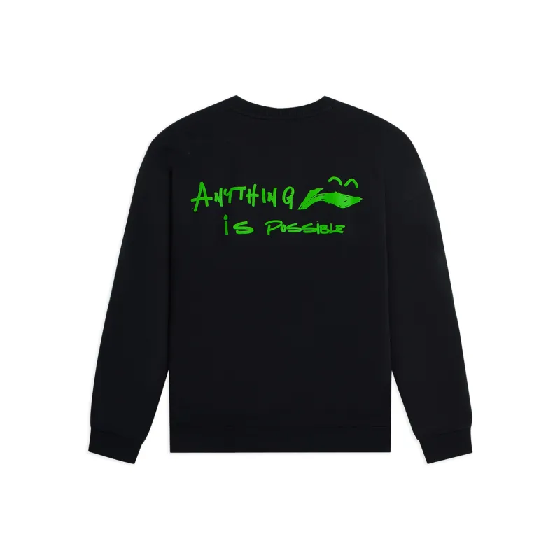 LiNing Sports Life Collection Sweatshirt Unisex Black-0