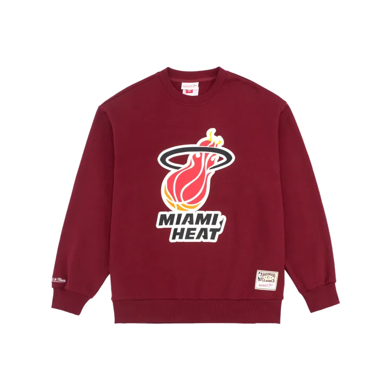 Mitchell & Ness FW23 Sweatshirt Unisex Red-0
