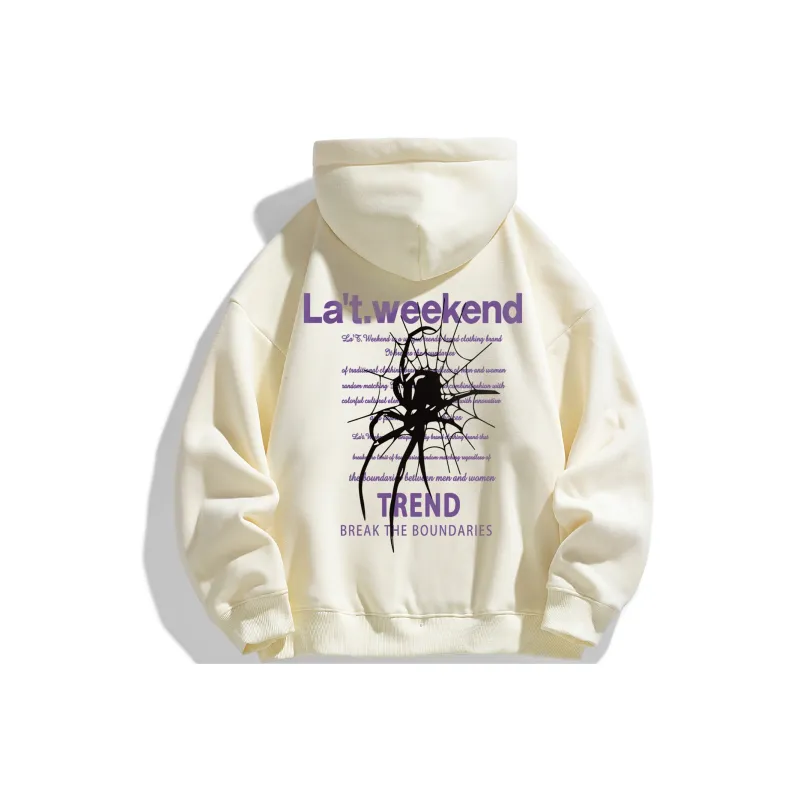 LA'T.WEEKEND Sweatshirt Fall And Winter Unisex-4