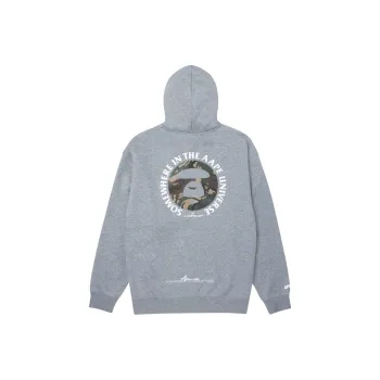 Aape Logo-print Jersey Hoodie