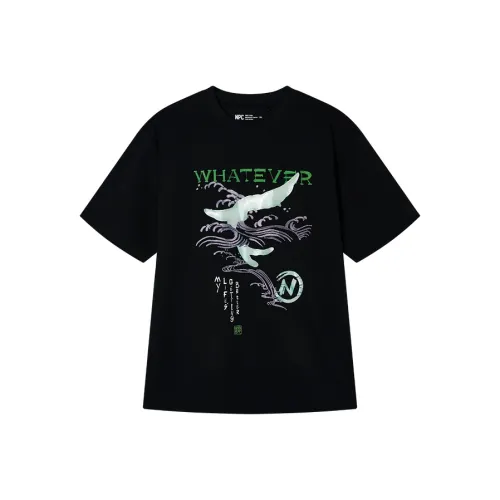 NPC Short Sleeved T Shirts For Men Trendy Skin Fitting Unisex