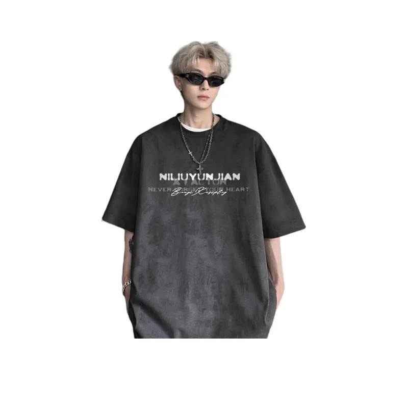 WELTER EXPERIMENT Fashion Versatile T Shirt Unisex-6