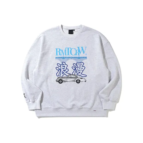 RMTCRW ROMANTIC CROWN Crew Neck Loose Fit Sweatshirt Unisex