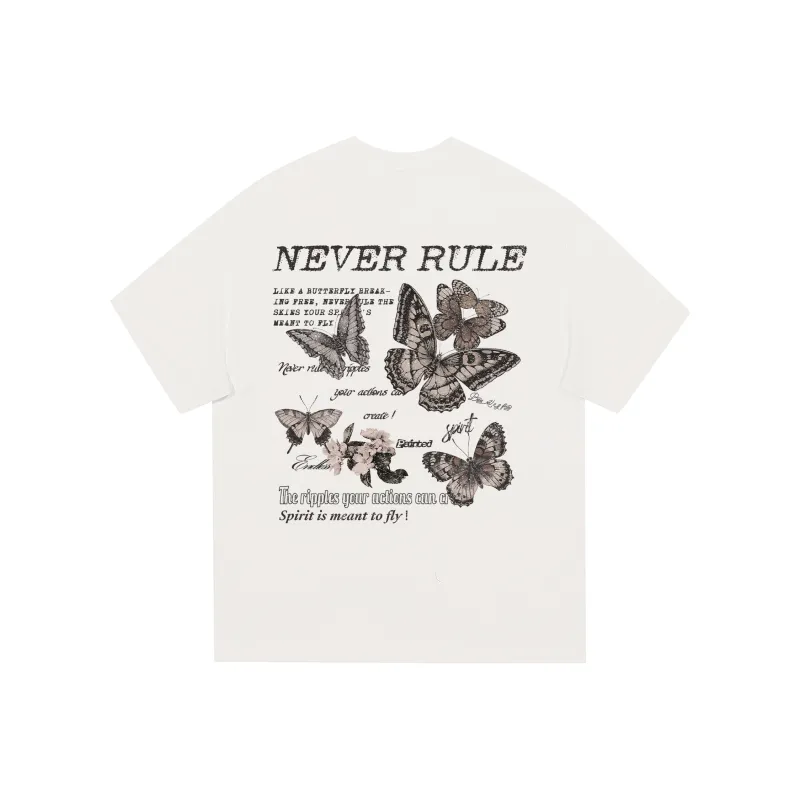 NEVER RULE T Shirts Unisex-3