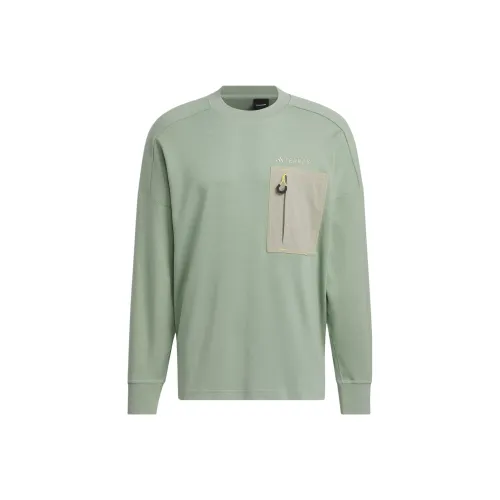 Adidas x NATIONAL GEOGRAPHIC Crew Sweatshirt Sweatshirt Men's Dusty Green