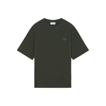 Maison Kitsune Bold Fox Head Patch Oversized T Shirt