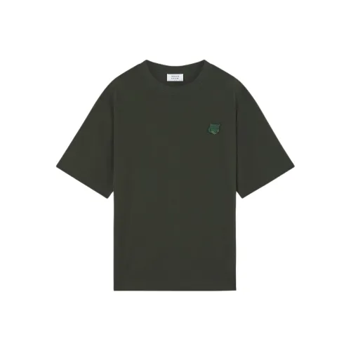 Maison Kitsune Bold Fox Head Patch Oversized T Shirt