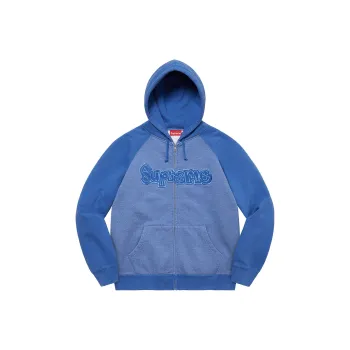 Supreme Gonz Appliqué Zip Up Hooded Sweatshirt