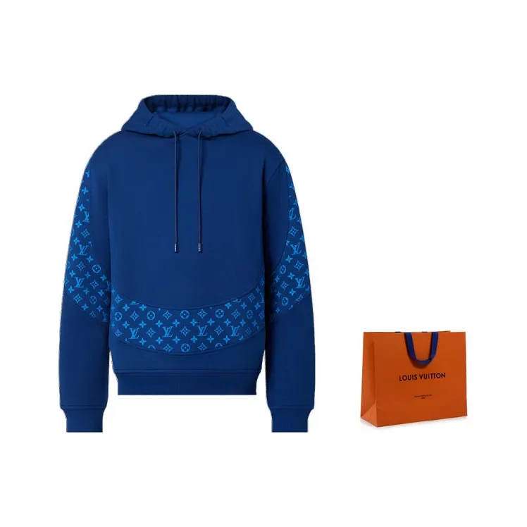 LOUIS VUITTON Monogram Circle Cut Hoodie-6