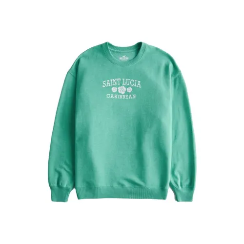 Green Sports Large Sweatshirt Green