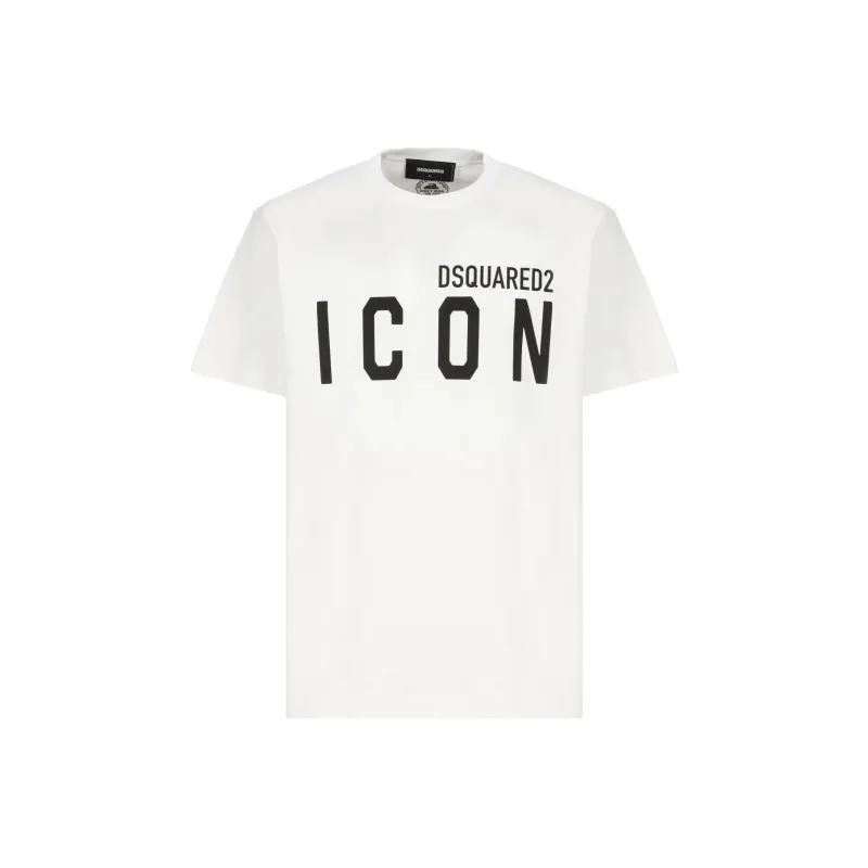 Dsquared2 Icon Printed Crewneck T Shirt-0