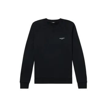 BALMAIN Flocked logo Sweatshirt