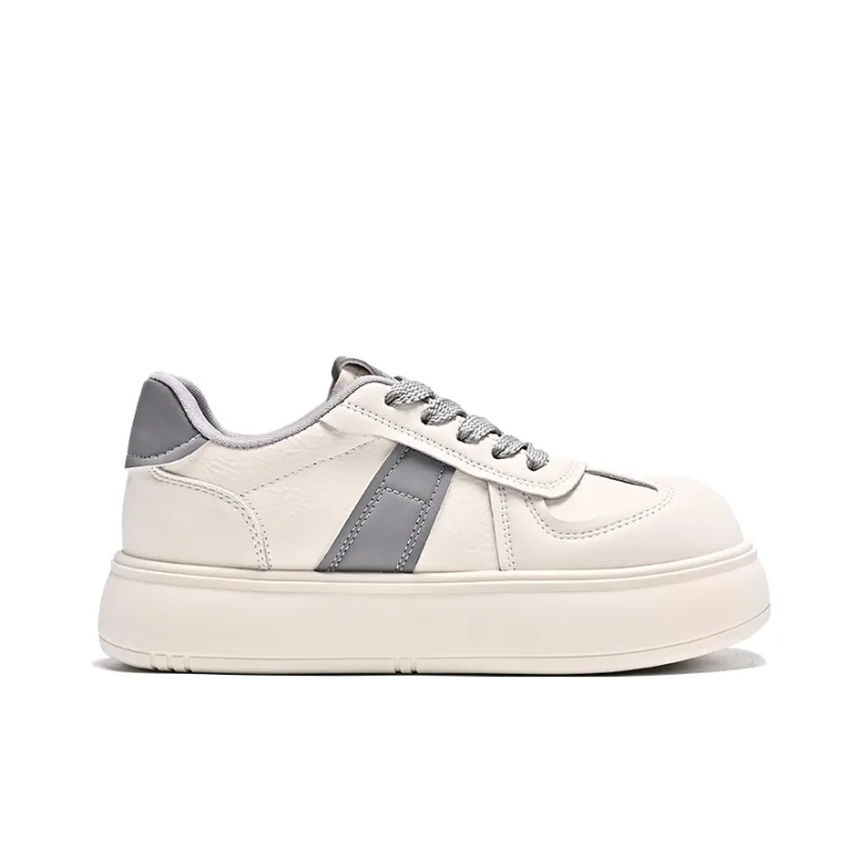 Lycakington Height Increasing Slip-Resistant Low-Top Skateboard Shoes Women's-8