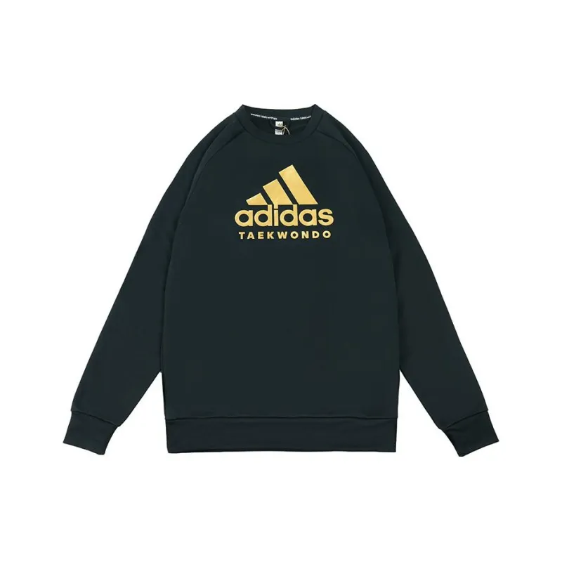 Adidas Sweatshirts Unisex Gold Logo With Large Logo-0