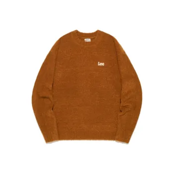 Lee T-Shirts Unisex Brown