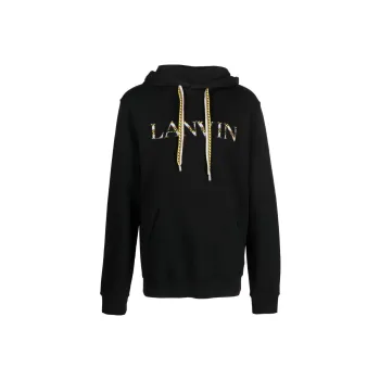 Lanvin Curb Embroidered Hoodie