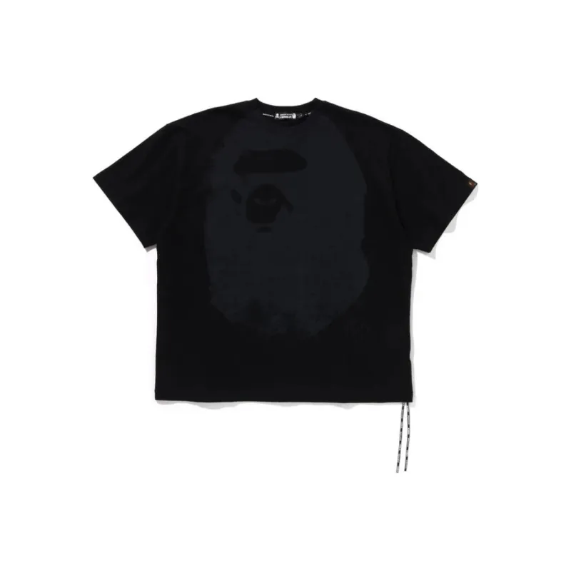 A BATHING APE X Mastermind Ape Head Over Print Relaxed Fit Tee-0