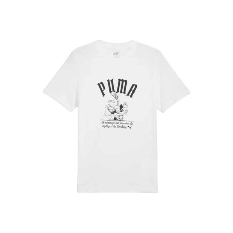 PUMA Super T Shirts Men White-0