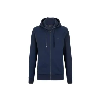 HUGO BOSS Cotton Zipped Hoodie