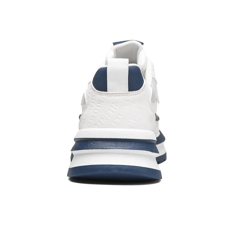Budding Bear Slip Resistant, Abrasion Resistant, Lightweight, Height Increasing, Rebound Low Top Casual Shoes Men's-3