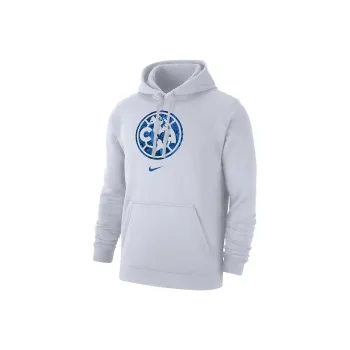 Nike Soccer Pullover Hoodie Sweatshirt Men's White