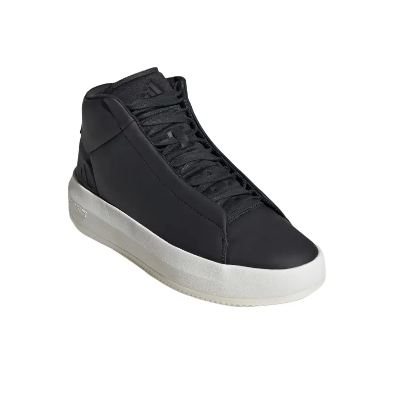 Adidas ACESMASH Anti Slip Wear Resistant Mid Top Casual Shoes Unisex Black-1