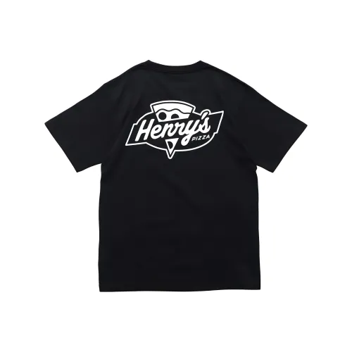 Dickies x Henry's PIZZA T-Shirt Unisex Black
