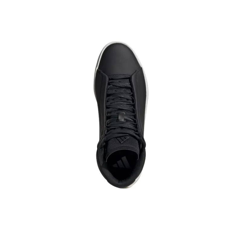 Adidas ACESMASH Anti Slip Wear Resistant Mid Top Casual Shoes Unisex Black-2