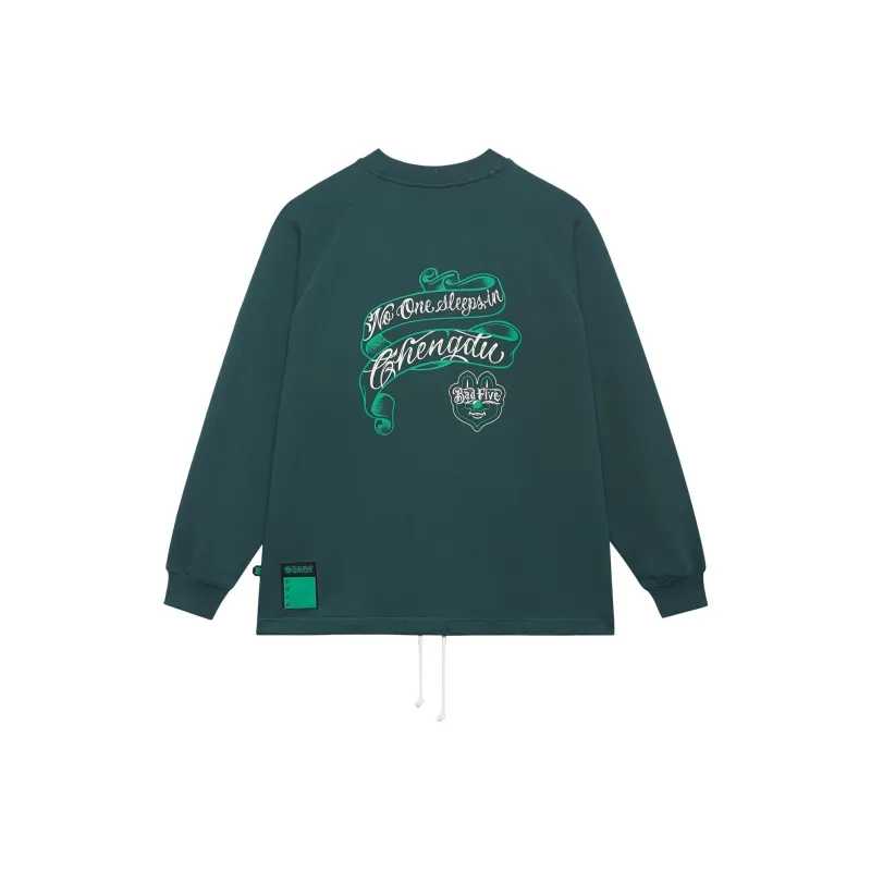 LiNing Badfive Sweatshirt Unisex Green Garlic-0