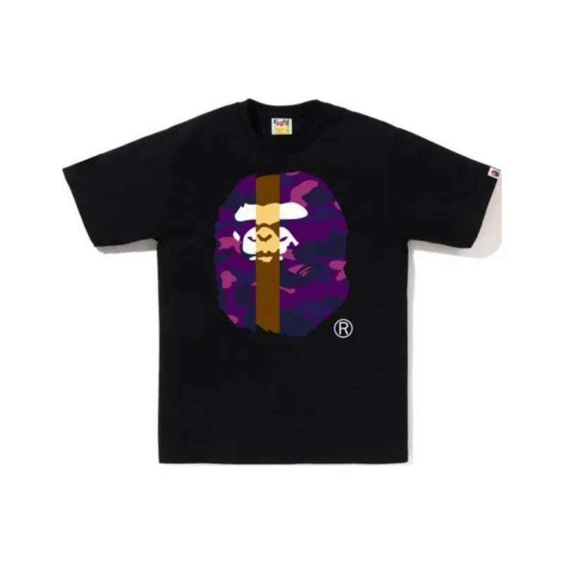 A BATHING APE Color Camo Transform Big Ape Head Tee-6