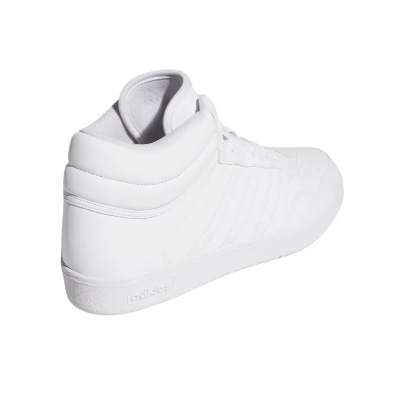 Adidas Hoops 4.0 Mid Cloud White Black-4