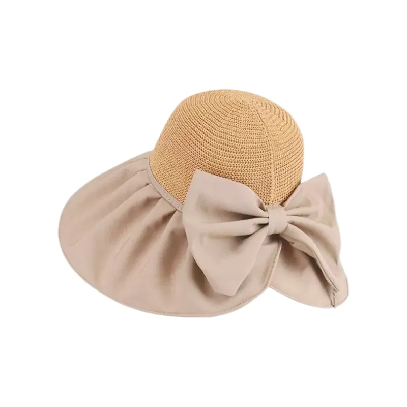 DUOLAN Cotton Linen Blend Sun Protection Hats Women's-3