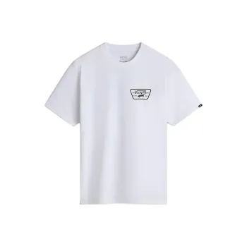 Vans FULL PATCH BACK T Shirt Men's White