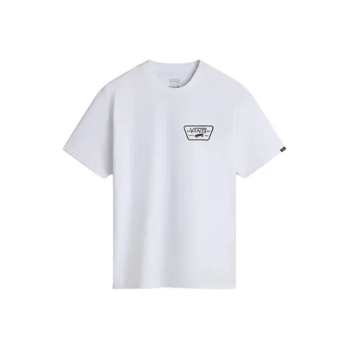 Vans FULL PATCH BACK T Shirt Men's White