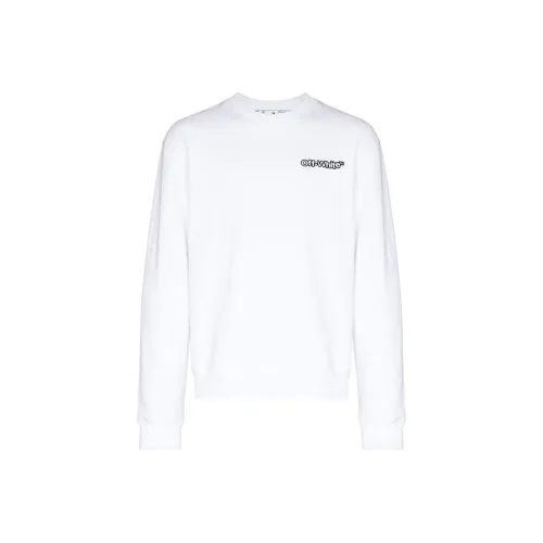 OFF WHITE Tm Logo Print Crewneck