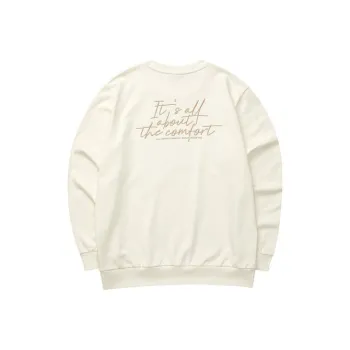 Skechers Colorful Sweatshirt Men's Marshmallow White