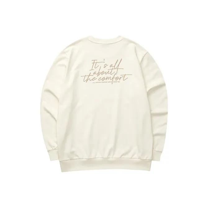 Skechers Colorful Sweatshirt Men's Marshmallow White-0