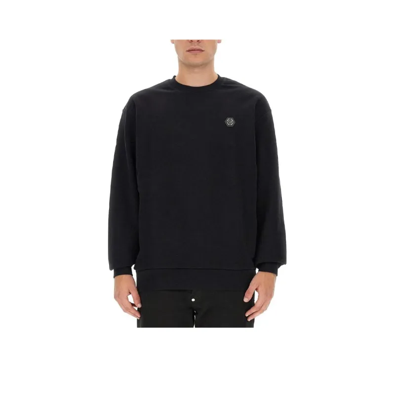 PHILIPP PLEIN Embellished Crewneck Sweatshirt-0