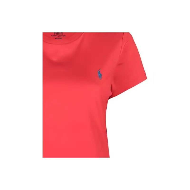 Polo Ralph Lauren T Shirts Women's Red-3