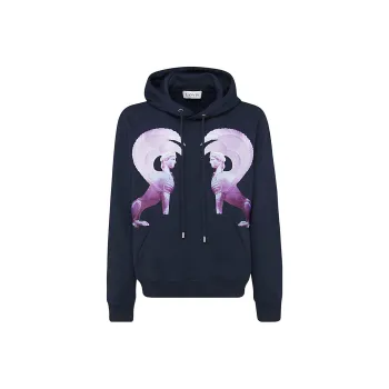 Lanvin Sweatshirts Men Blue