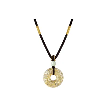 KING TAI FOOK 999 Fine Silver Necklaces Women's