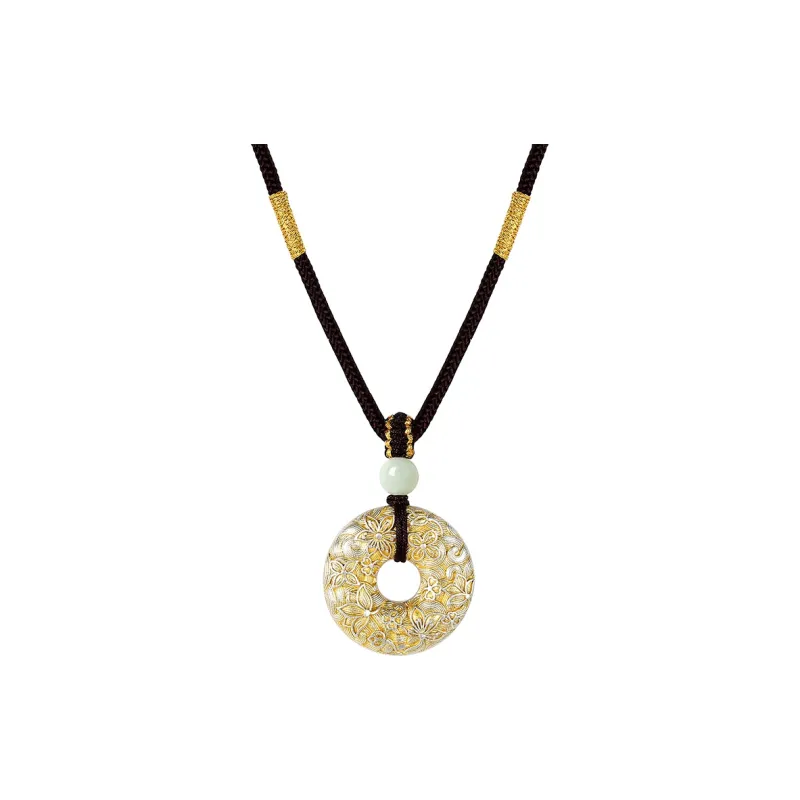 KING TAI FOOK 999 Fine Silver Necklaces Women's-0
