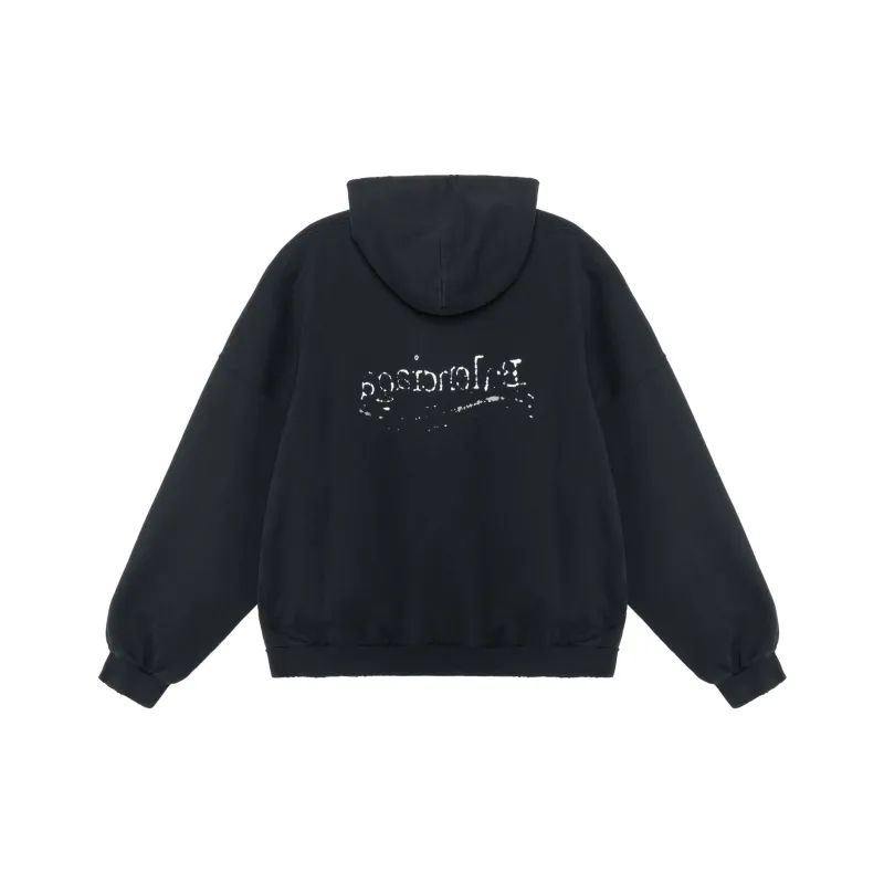 Balenciaga Large Fit Hoodie-0
