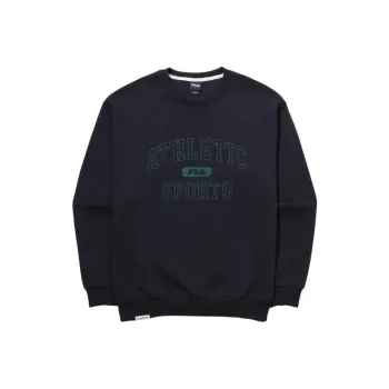 FILA Graphic Hoodie Sweatshirt Unisex Blue