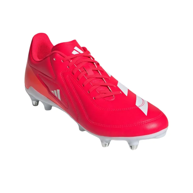 Adidas RS15 Anti Slip Wear Resistant Soccer Shoes Unisex Red-4