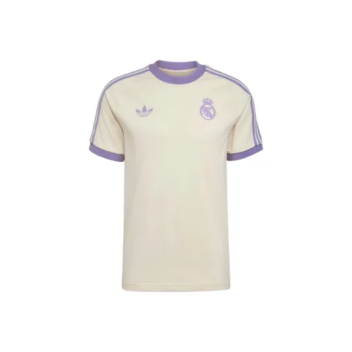 Adidas Originals Free Shipping With AdiClub Real Madrid Adicolor Classics 3 Stripes Tee