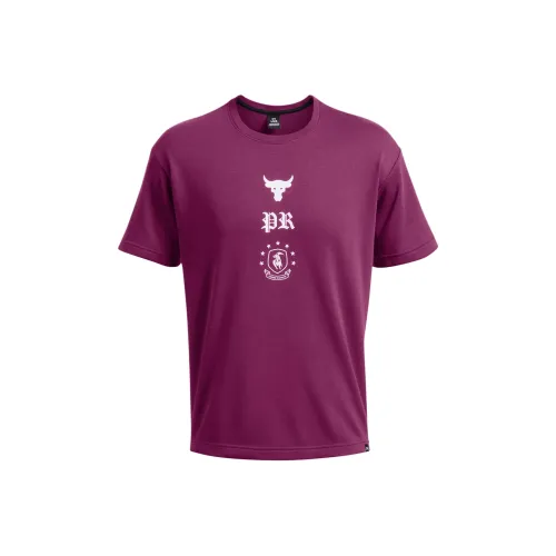 Under Armour Johnson SS24 Rock T-Shirt Men's Pink