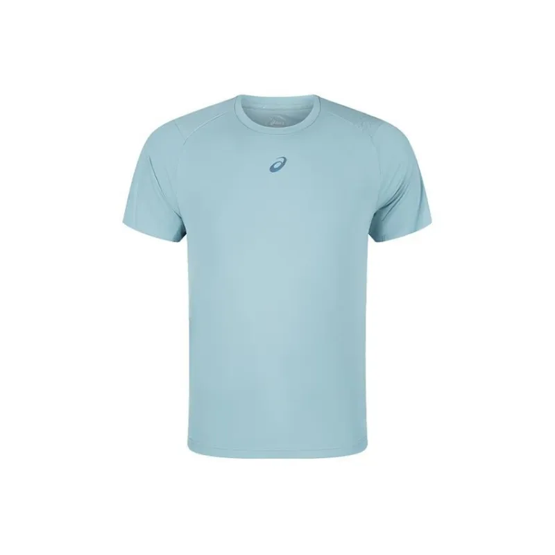 Asics T Shirts Men Dusty Blue-0