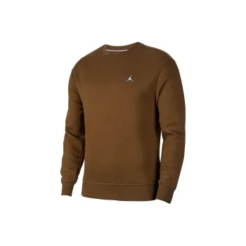 JORDAN Air JORDAN Fleece Sweatshirts Men Light Olive Green