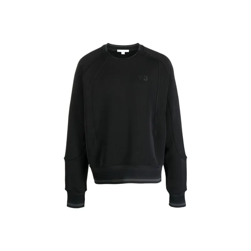 Y 3 Sweatshirts Men Black-0